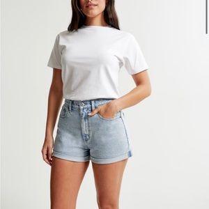 Abercrombie Curve Love Mom Shorts